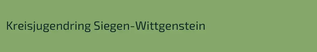 Kreisjugendring Siegen-Wittgenstein